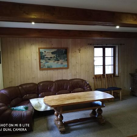 Dom Z Sauna - Lugiele Dzierwiany Exteriör bild