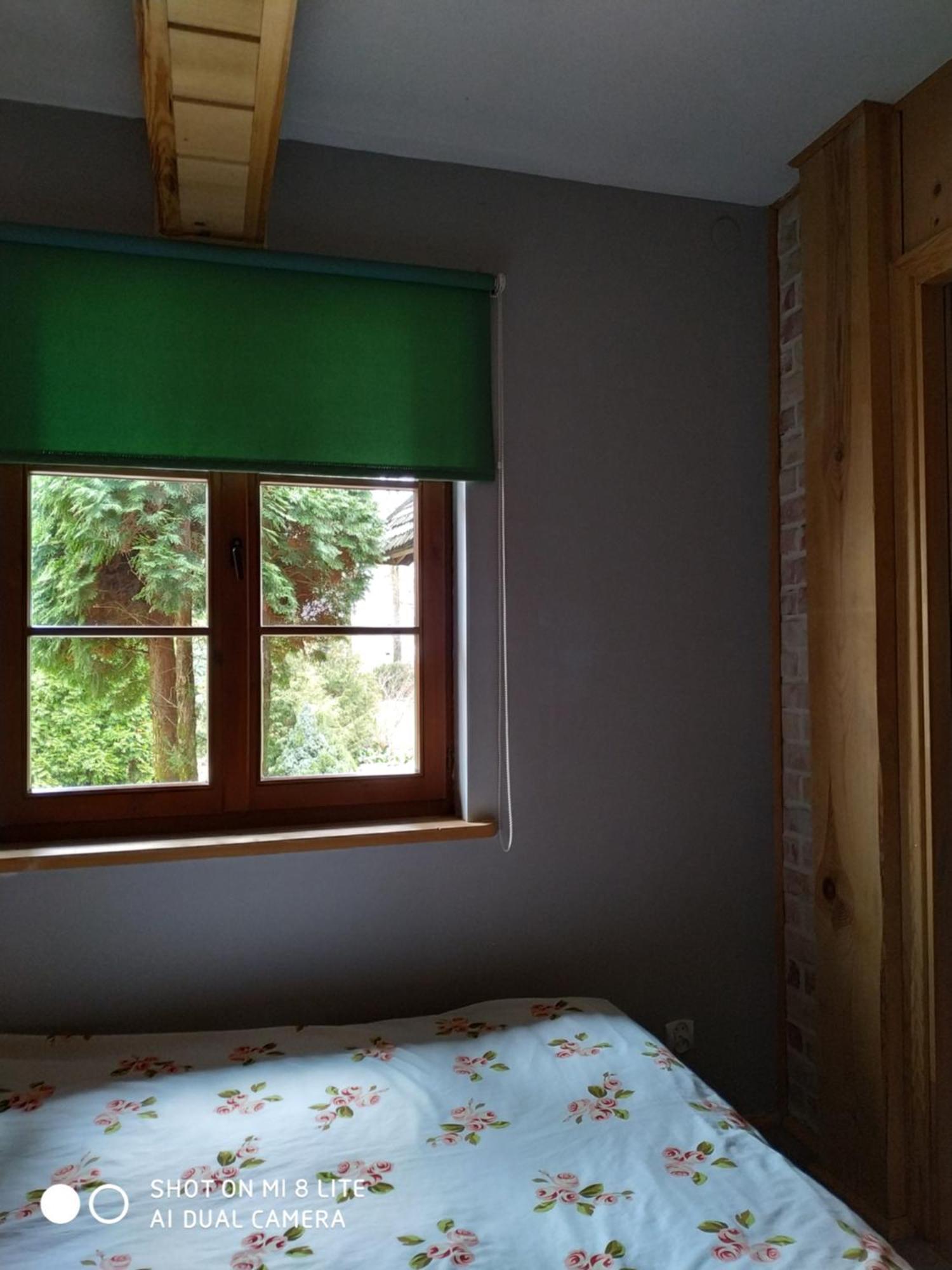 Dom Z Sauna - Lugiele Dzierwiany Exteriör bild
