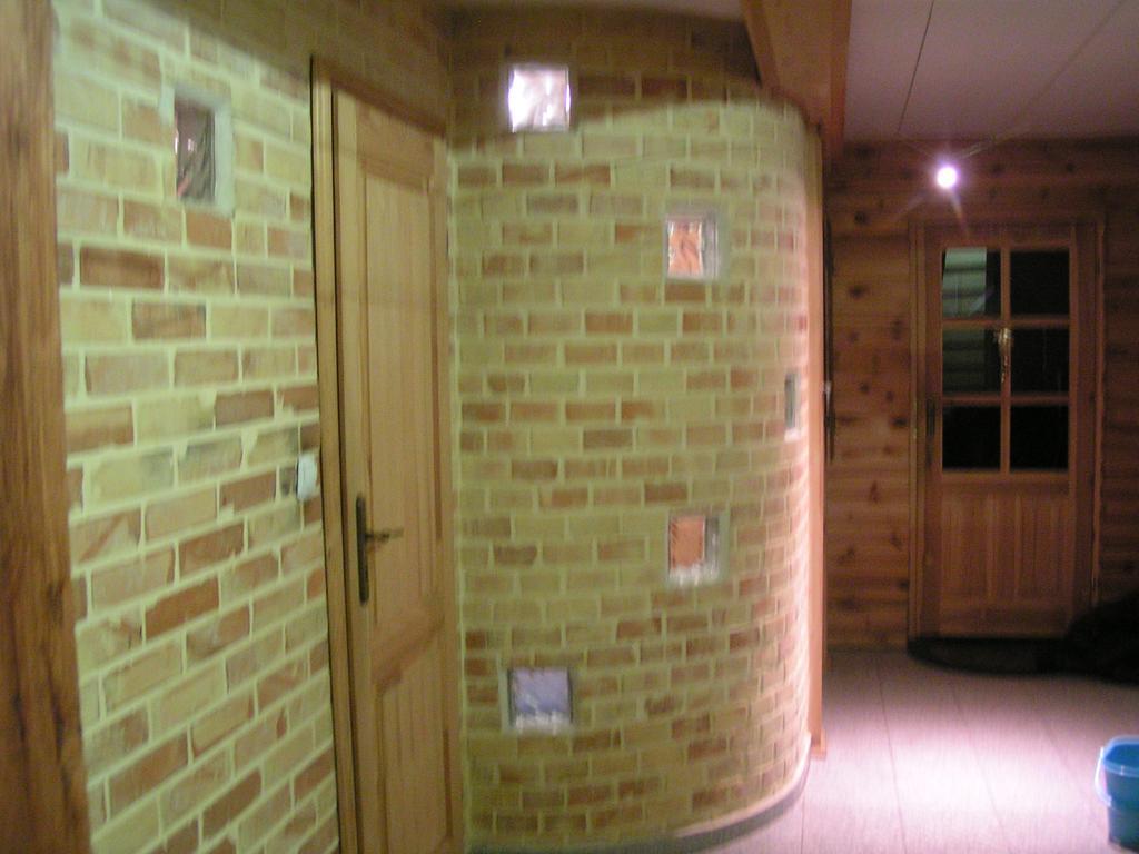Dom Z Sauna - Lugiele Dzierwiany Exteriör bild